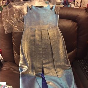 Tween diva blue walk through dress.